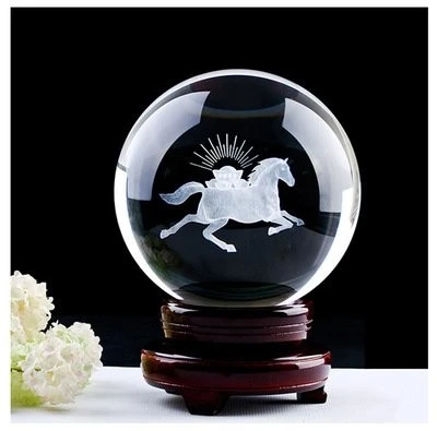 3D Laser Crystal Ball Engraving Machine For Crystal Balls